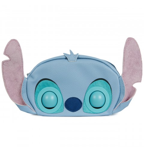 Purse Pets , Disney Stitch, juguete de mascota interactiva y bolso de hombro y bandolera con más de 30 sonidos y reacciones,
