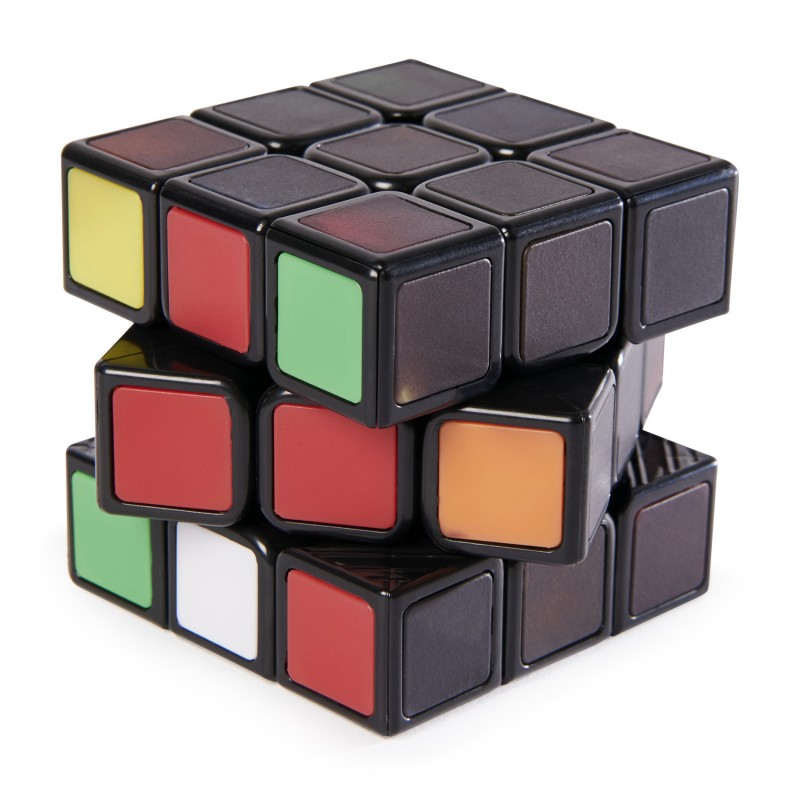 Spin Master Rubik’s CUBE 3x3 PHANTOM - Jeu Casse-Tête Adulte et Enfant 3X3  - Puzzle Correspondance - Couleurs Se Révèlent À La