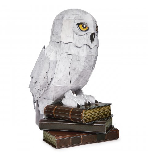 Spin Master 4D Build, Harry Potter Hedwig 3D Puzzle Model Kit 118 Pcs | Harry Potter Gifts Desk Decor | Building Toys | 3D