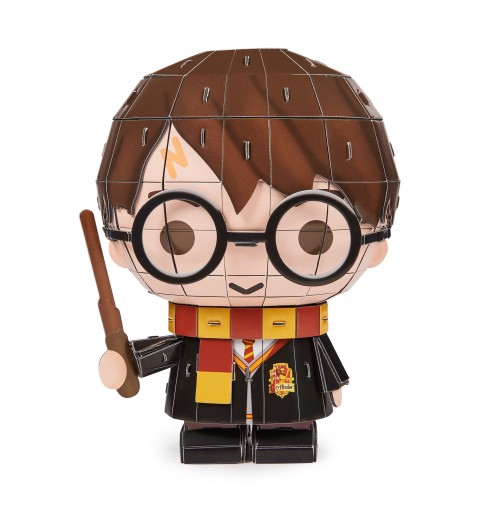 Spin Master 4D Build, kit di modellismo a tema Harry Potter puzzle 3D personaggio da 87 pezzi | Decorazione da tavolo a tema