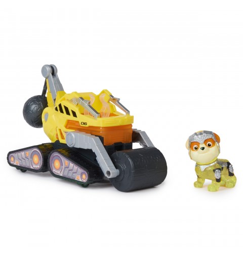 PAW Patrol , Bulldozer di Rubble Tematizzato Il Super Film, con Luci e Suoni, Giochi per Bambini e Bambine, 3+ anni