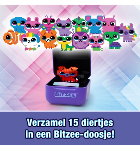 Spin Master Bitzee - Digitales Haustier zum Anfassen, interaktives Spielzeug mit 15 virtuellen elektronischen Tieren, die auf