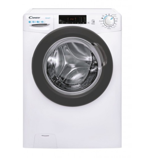 Candy Smart CSS4127TRE 1-11 lavatrice Caricamento frontale 7 kg 1200 Giri min D Bianco