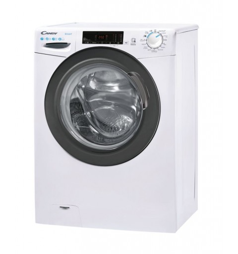 Candy Smart CSS4127TRE 1-11 lavatrice Caricamento frontale 7 kg 1200 Giri min D Bianco