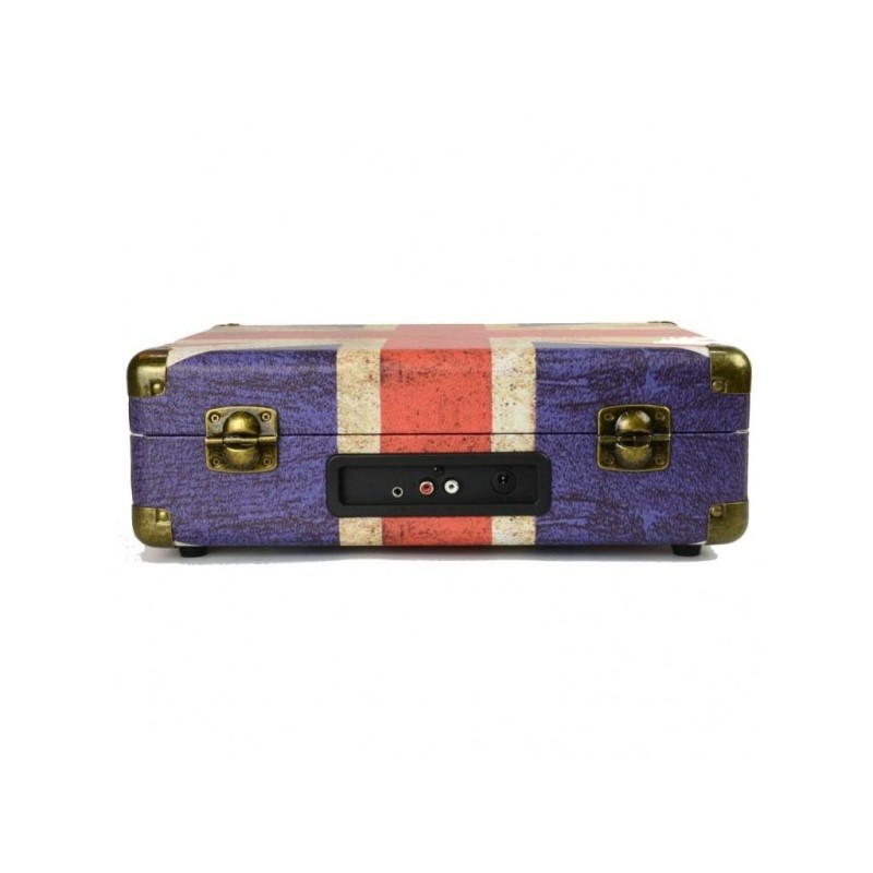 New Majestic TT-43 BT USB SD AX Tocadiscos de tracción por correa Azul, Rojo, Blanco
