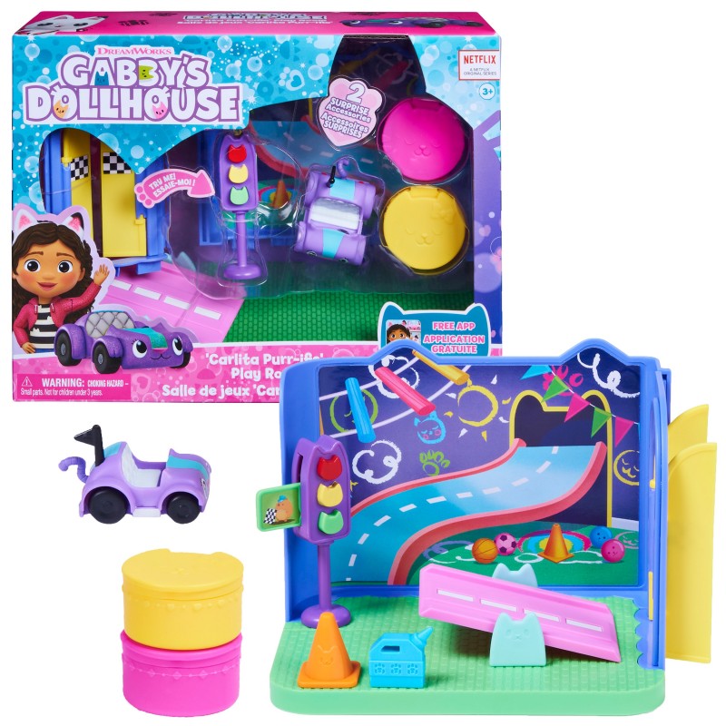 Gabby Et La Maison Magique - Playset Pièces De Vie - Modèle Aléatoire