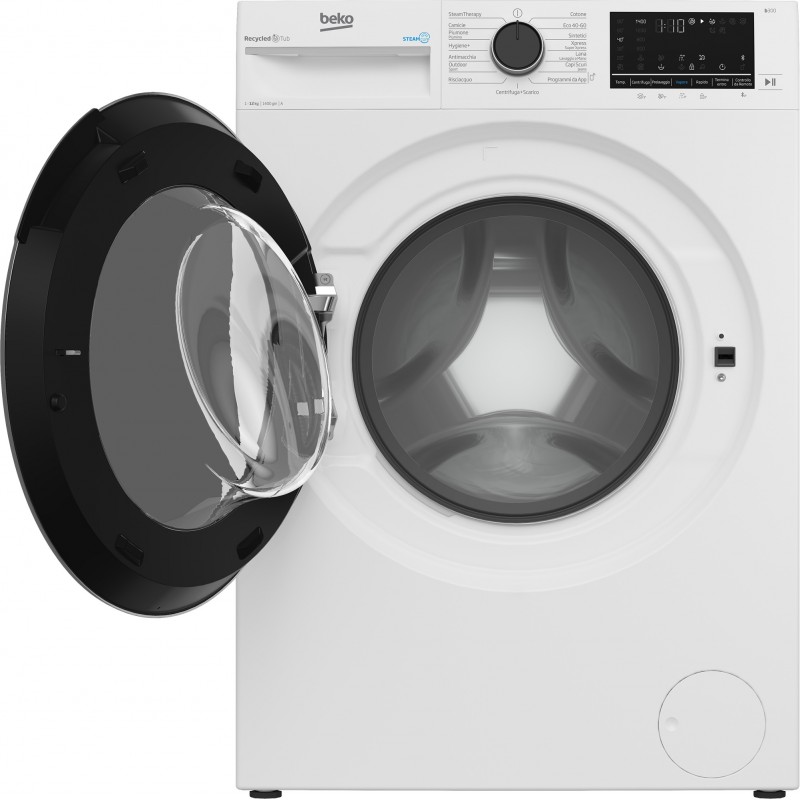 Beko BWT3124S lavatrice Caricamento frontale 12 kg 1400 Giri min A Bianco