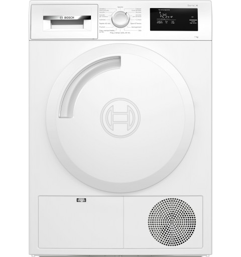 Bosch Serie 4 WTH83057II Wäschetrockner Freistehend Frontlader 7 kg A+ Weiß