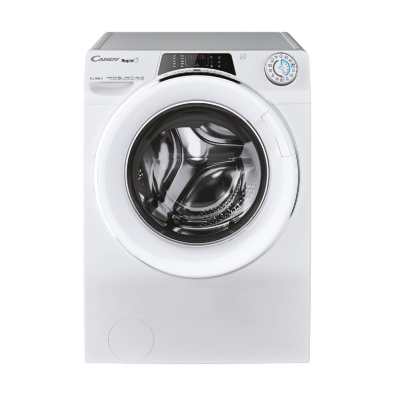 Candy RapidÓ RO 1496DWMCT 1-S machine à laver Charge avant 9 kg 1400 tr min A Blanc