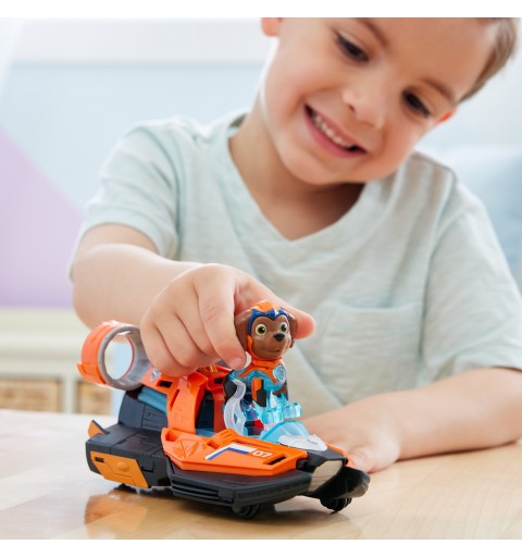 PAW Patrol PAT PATROUILLE LA SUPER PATROUILLE LE FILM - Véhicule + Figurine Zuma La Pat Patrouille The Mighty Movie - Voiture