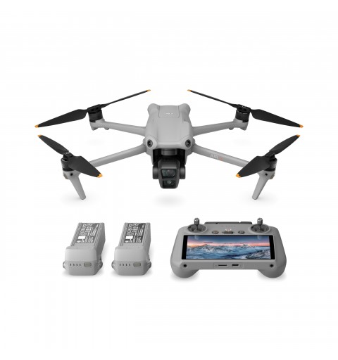 DJI Air 3 Fly More Combo 4 rotors Quadcoptère 48 MP 3840 x 2160 pixels 4241 mAh Noir, Gris