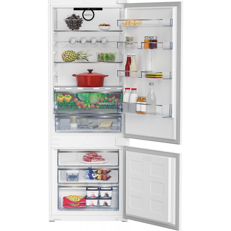 Beko BCNE400E40SN fridge-freezer Built-in 370 L E White