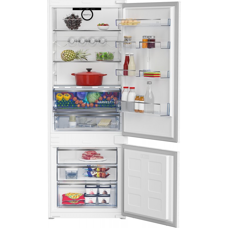 Beko BCNE400E40SN fridge-freezer Built-in 370 L E White