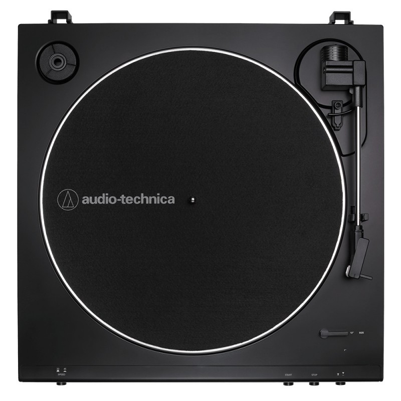 Audio-Technica AT-LP60X Audio-Plattenspieler mit Riemenantrieb Schwarz Vollautomatisch