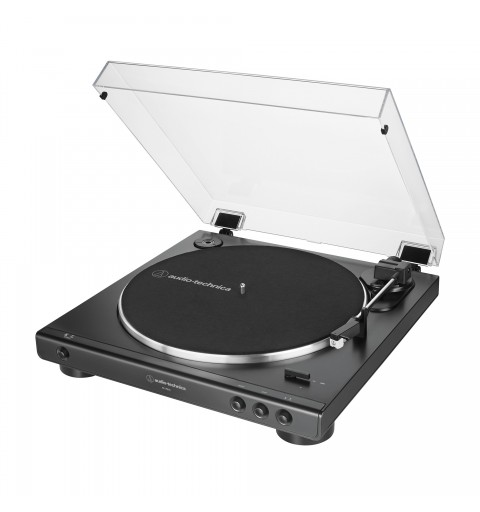 Audio-Technica AT-LP60X Audio-Plattenspieler mit Riemenantrieb Schwarz Vollautomatisch