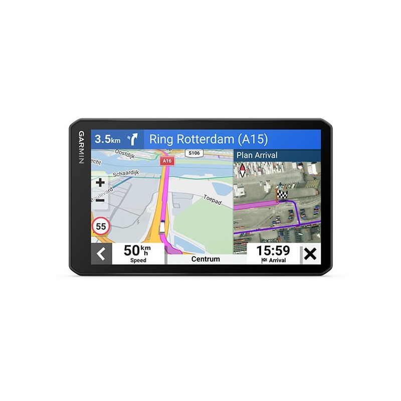 Garmin DEZL LGV710 navegador Fijo 17,6 cm (6.95") TFT Pantalla táctil 242 g Negro