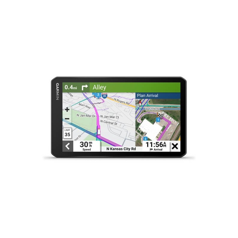 Garmin DEZL LGV710 Navigationssystem Fixed 17,6 cm (6.95") TFT Touchscreen 242 g Schwarz