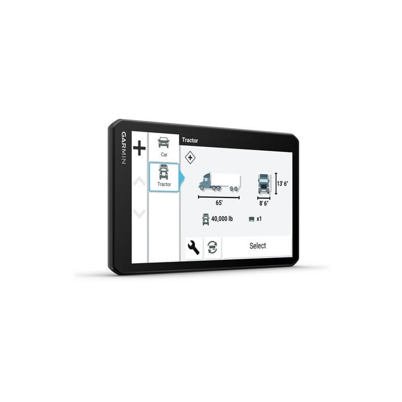 Garmin DEZL LGV710 navigatore Fisso 17,6 cm (6.95") TFT Touch screen 242 g Nero