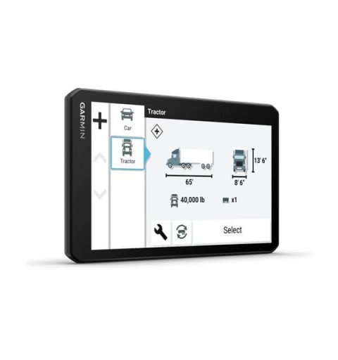 Garmin DEZL LGV710 navigatore Fisso 17,6 cm (6.95") TFT Touch screen 242 g Nero
