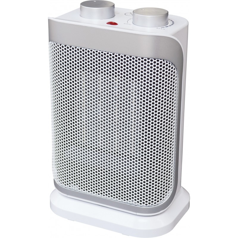 Argoclima Boogie Indoor Silver, White 1500 W Fan electric space heater