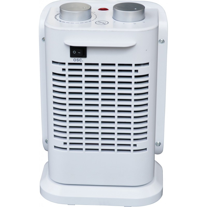 Argoclima Boogie Interno Argento, Bianco 1500 W Riscaldatore ambiente elettrico con ventilatore