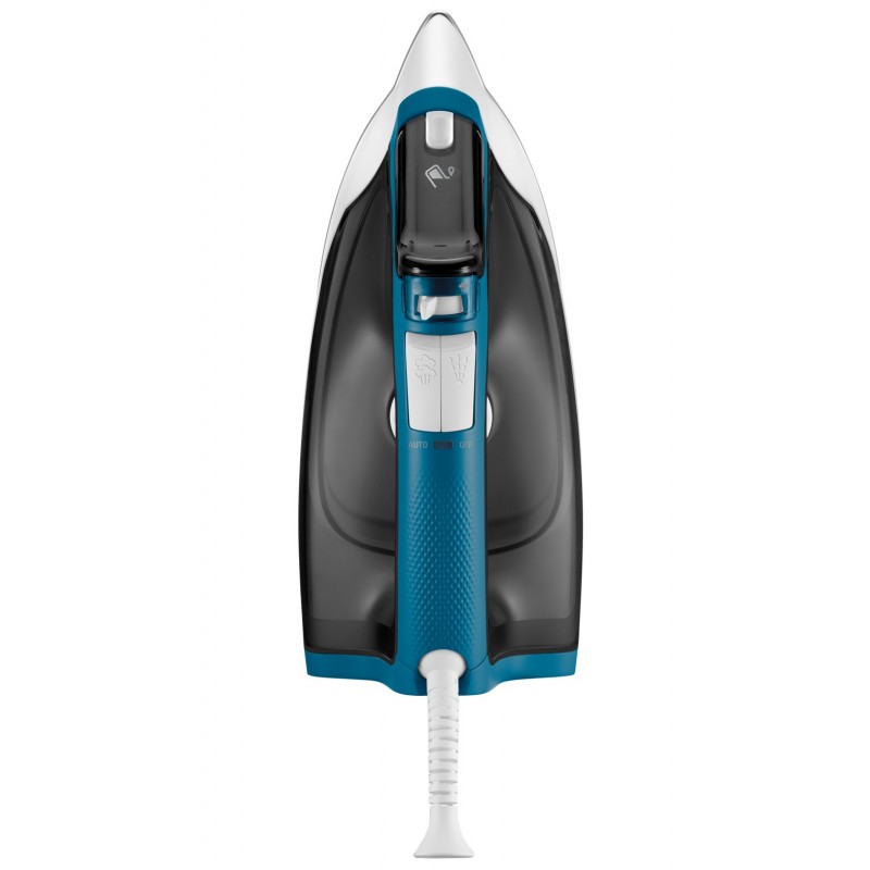 Rowenta Effective 2 DX1550 Fer à repasse à sec Semelle en acier inoxydable 2200 W Bleu