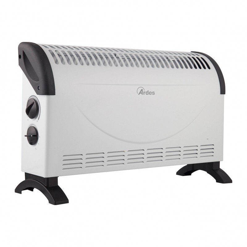 Ardes AR4C06 appareil de chauffage Intérieure Noir, Blanc 1500 W Chauffage électrique à convecteur