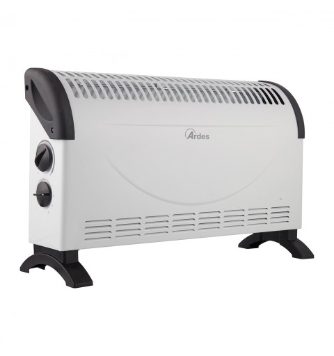 Ardes AR4C06 appareil de chauffage Intérieure Noir, Blanc 1500 W Chauffage électrique à convecteur