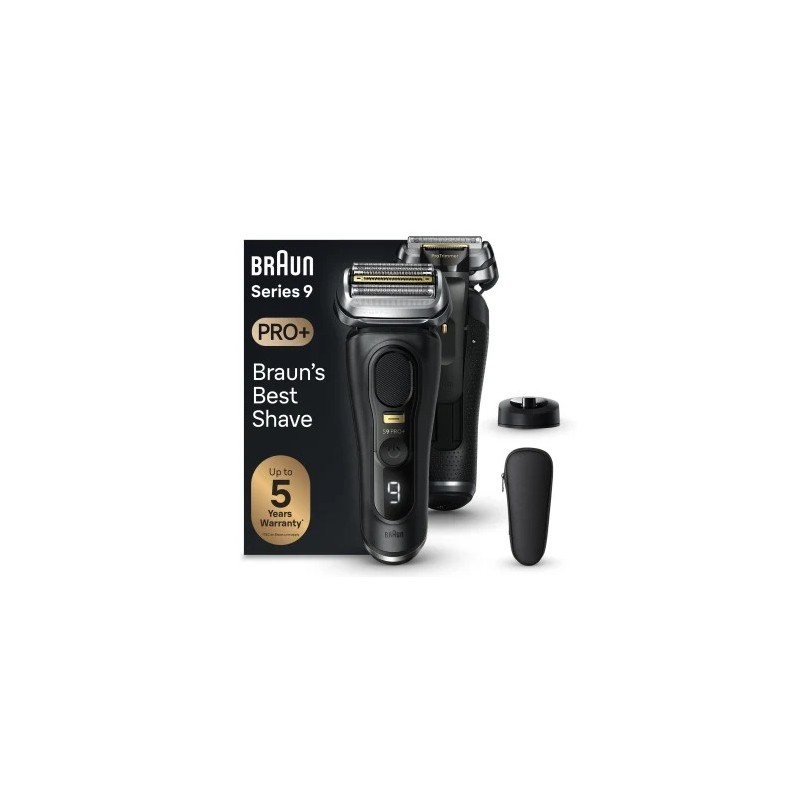 Braun Series 9 Pro+ 9510s Wet & Dry Folienschaber Trimmer Schwarz