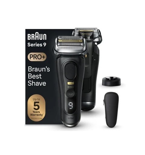 Braun Series 9 Pro+ 9510s Wet & Dry Foil shaver Trimmer Black