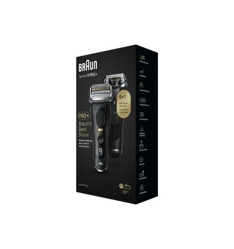 Braun Series 9 Pro+ 9510s Wet & Dry Rasoio Trimmer Nero