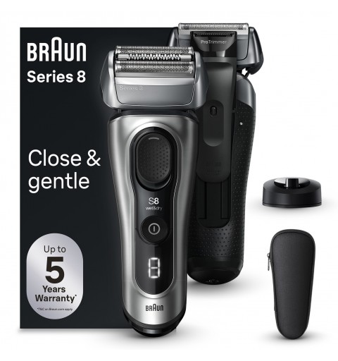 Braun Series 8 8517s Recortadora Plata