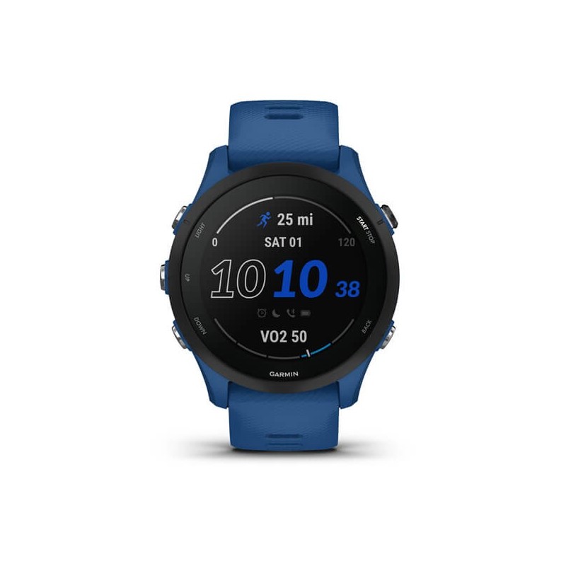 Garmin Forerunner 255 3,3 cm (1.3") MIP 46 mm Digitale 260 x 260 Pixel Touch screen Blu Wi-Fi GPS (satellitare)