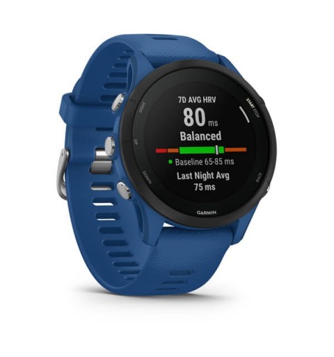 Garmin Forerunner 255 3,3 cm (1.3") MIP 46 mm Digitale 260 x 260 Pixel Touch screen Blu Wi-Fi GPS (satellitare)