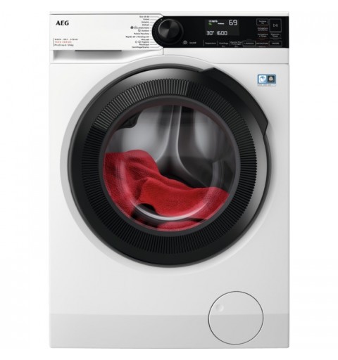 AEG LWR7D966OB washer dryer Freestanding Front-load White D