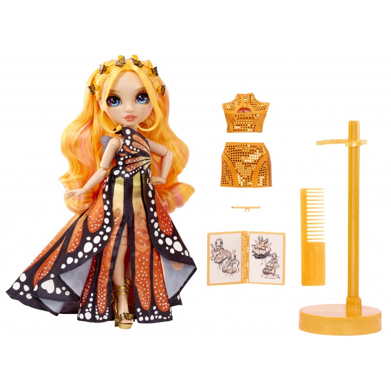 Rainbow High Fantastic Fashion Doll- Poppy (orange)