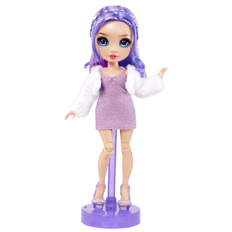 Rainbow High Fantastic Fashion Doll- Violet (purple)