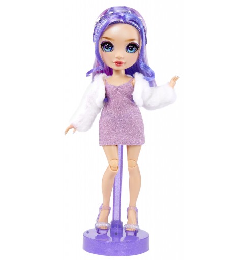 Rainbow High Fantastic Fashion Doll- Violet (purple)