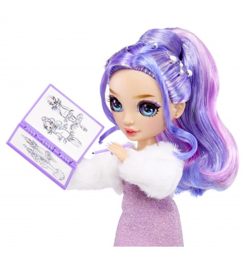 Rainbow High Fantastic Fashion Doll- Violet (purple)