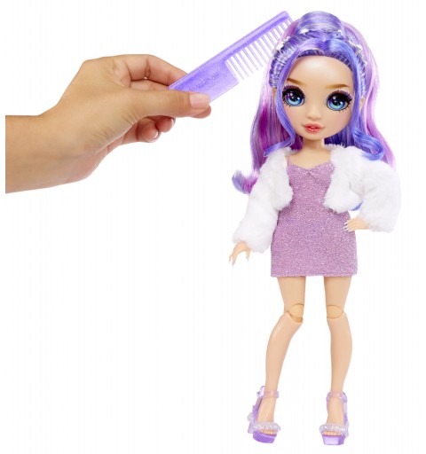 Rainbow High Fantastic Fashion Doll- Violet (purple)