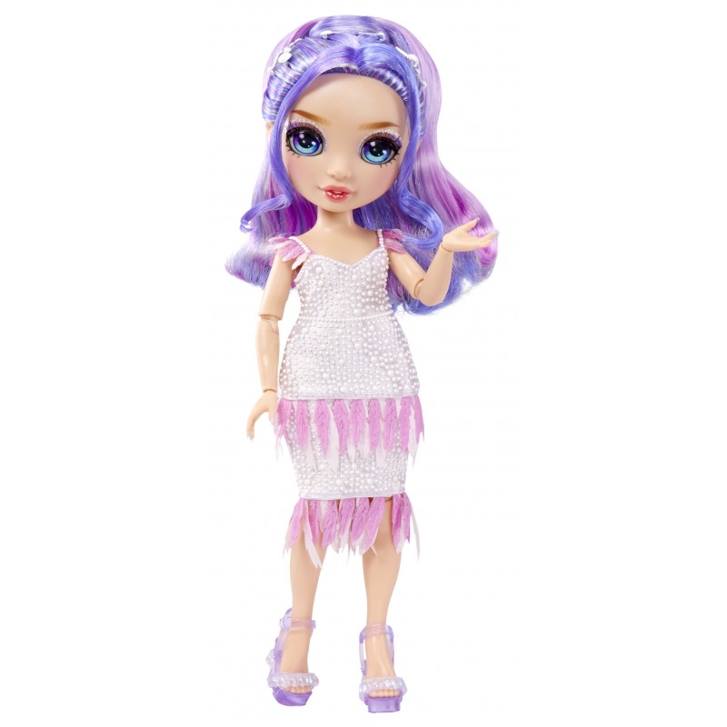 Rainbow High Fantastic Fashion Doll- Violet (purple)