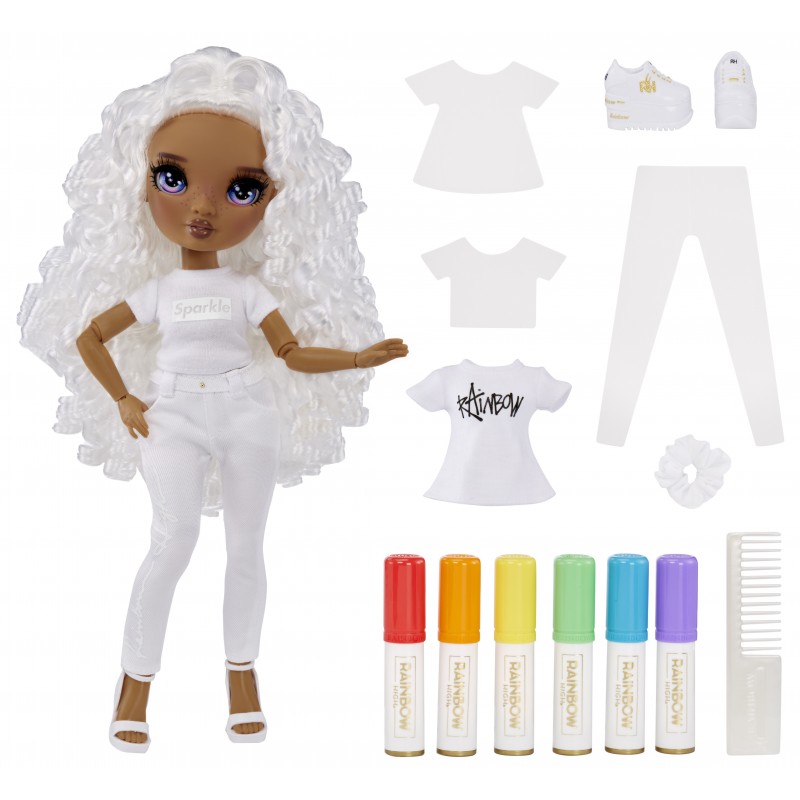 Rainbow High Color & Create Fashion Doll Asst