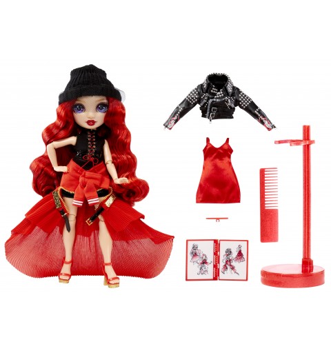 Rainbow High Fantastic Fashion Doll- Ruby (red)