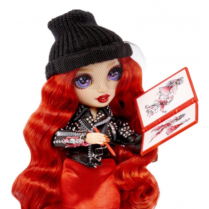 Rainbow High Fantastic Fashion Doll- Ruby (red)