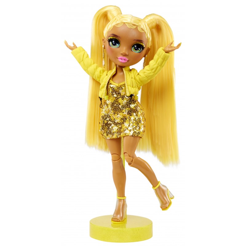 Rainbow High Fantastic Fashion Doll- Sunny (yellow)