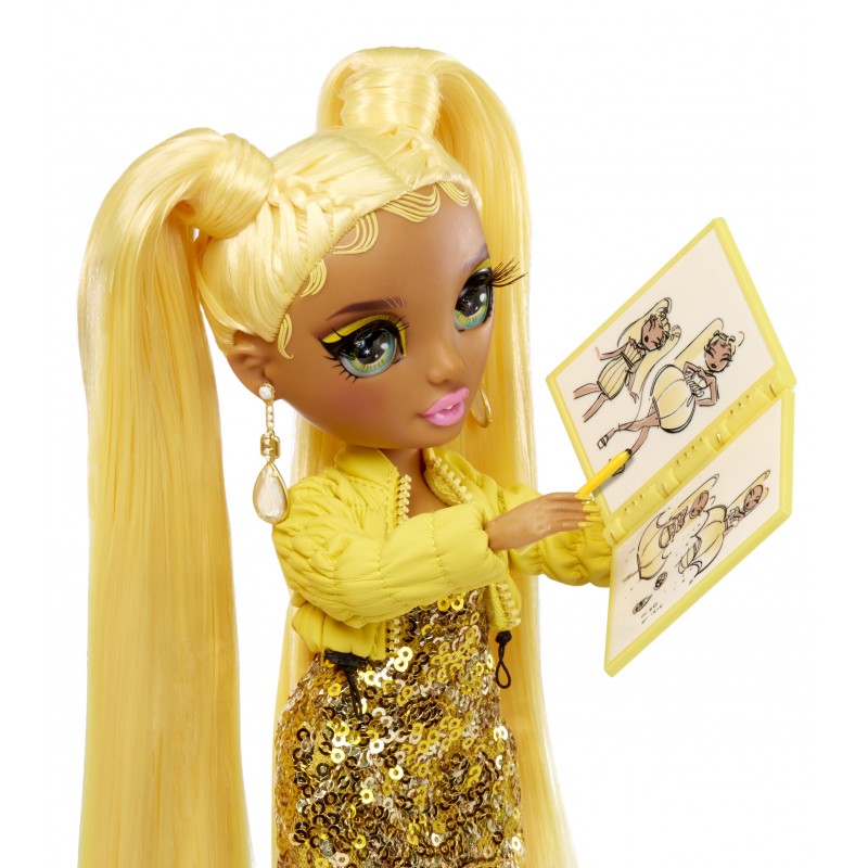 Rainbow High Fantastic Fashion Doll- Sunny (yellow)
