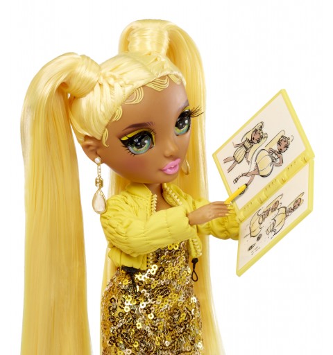 Rainbow High Fantastic Fashion Doll- Sunny (yellow)