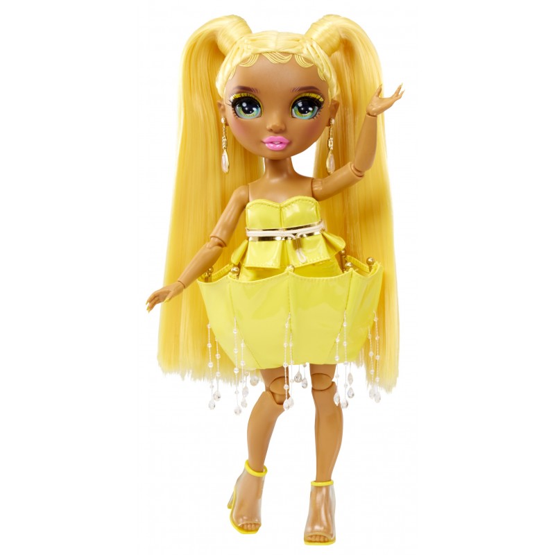 Rainbow High Fantastic Fashion Playset- Sunny Madison- Yellow Doll