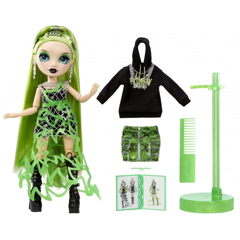 Rainbow High Fantastic Fashion Doll- Jade (green)