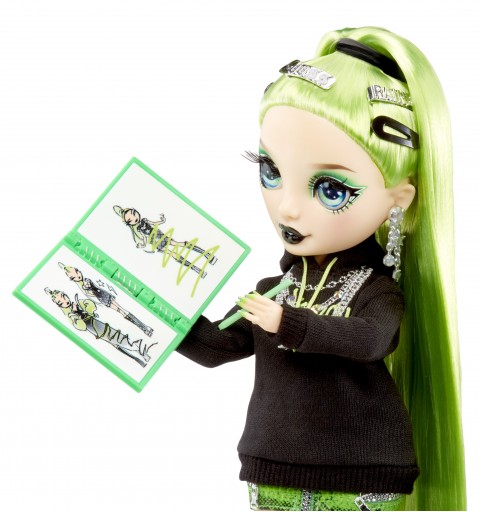 Rainbow High Fantastic Fashion Doll- Jade (green)